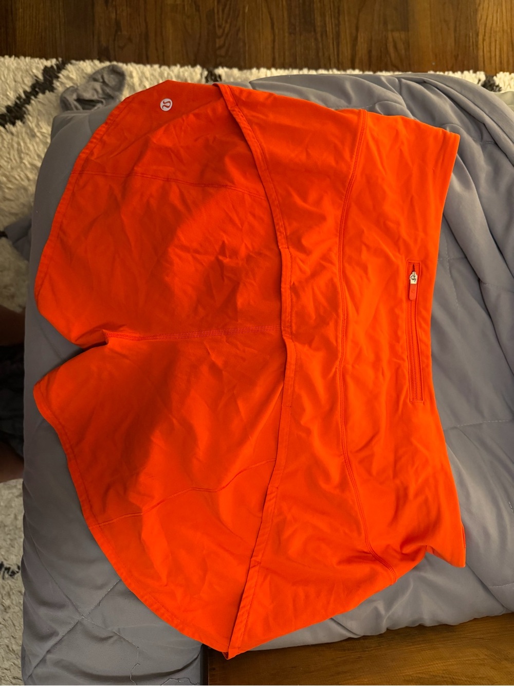 lululemon athletica women Bright Orange Athletic Shorts